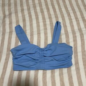 ALO Yoga Blue Sports Bra Size Small